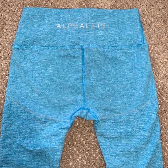 Alphalete Revival R6 blue leggings - Picture 4 of 6